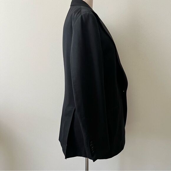 Tom Ford Mens wool mohair tuxedo Black blazer Made in Italy Size 56 R - Picture 9 of 10